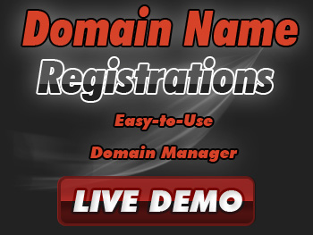 Modestly priced domain name services